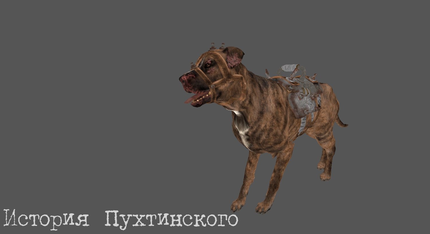 «История Пухтинского» - готовы все модели собак бомжей