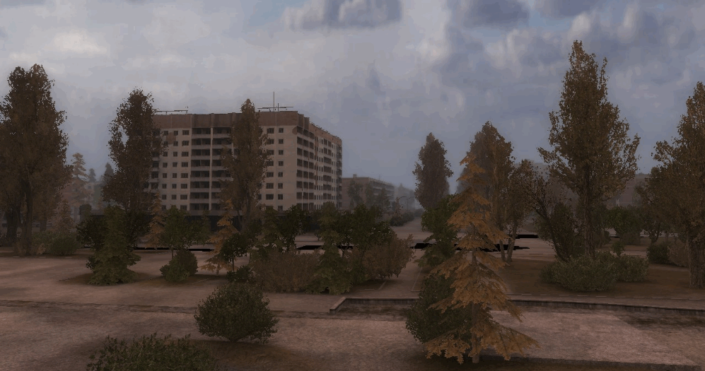 «Живая Зона» - опубликован скриншот с центра города «Припять»