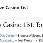 inclavecasinolist